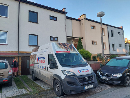 Izolace stropu zděného rodinného domu s nízkou střechou v Ledči nad Sázavou